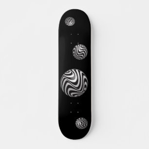 Optica via vormen persoonlijk skateboard