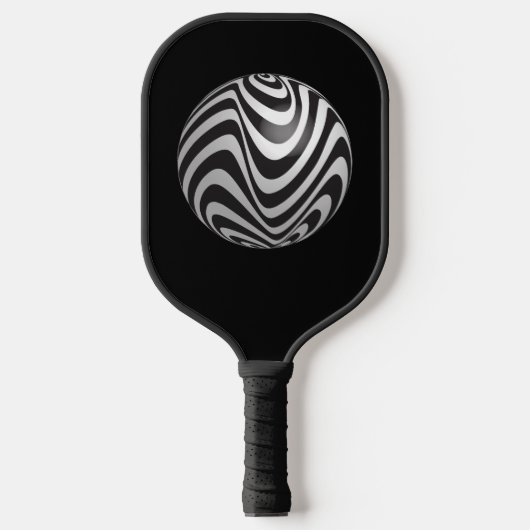 Optica via vormen pickleball paddle (Voorkant)