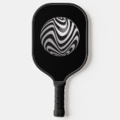 Optica via vormen pickleball paddle (Achterkant)