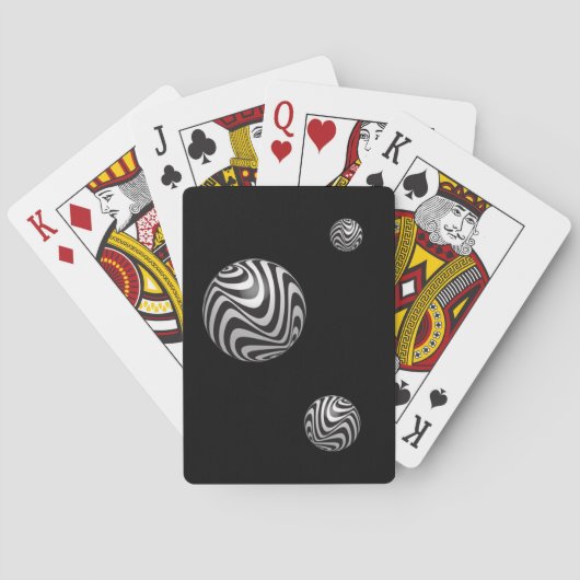 Optica via vormen pokerkaarten (Achterkant)