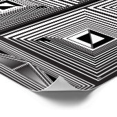 Optica via vormen poster (Hoek)