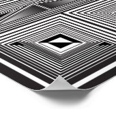 Optica via vormen poster (Hoek)