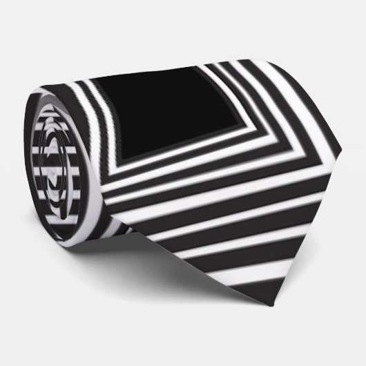 Optica via vormen stropdas (Opgerold)