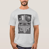 Optica via vormen t-shirt (Voorkant)