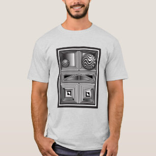 Optica via vormen T-Shirt