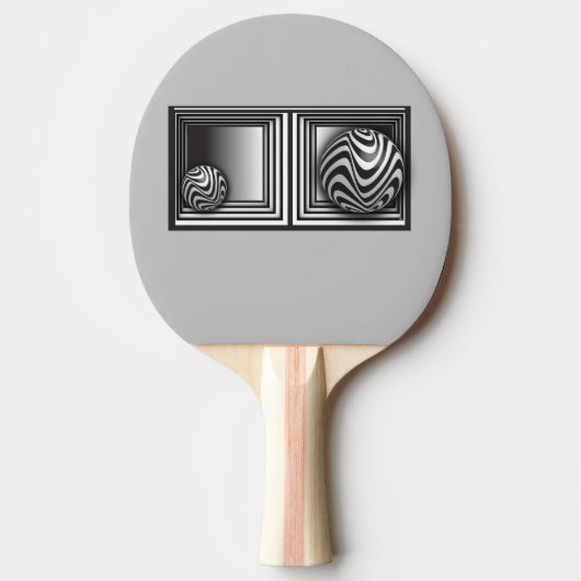 Optica via vormen tafeltennisbatje (Voorkant)