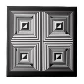 Optica via vormen tegeltje (Voorkant)