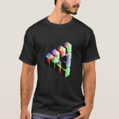 Optical illusion a real eye catcher t-shirt (Voorkant)