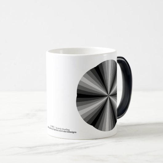 Optical Illusion Black Mok (Voorkant rechts)