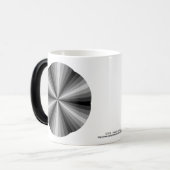 Optical Illusion Black Mok (Voorkant links)