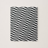 Optical Illusion Black White Chevron Patterns Cool Legpuzzel (Verticaal)