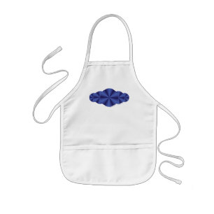Optical Illusion Blue-Schort Kinder Schort