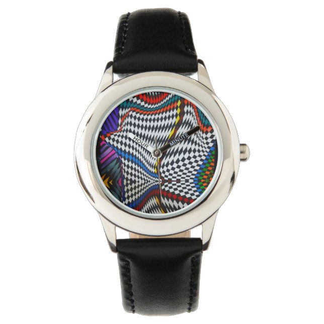 Optical Illusion eWatch Horloge (Voorkant)