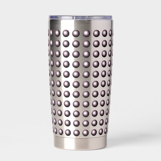 Optical Illusion Fun Robot Funny Robotics Geïsoleerde Drinkbeker (Achterkant)