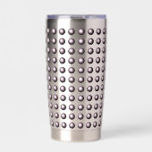 Optical Illusion Fun Robot Funny Robotics Geïsoleerde Drinkbeker (Voorkant)