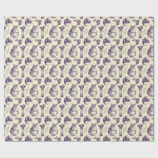 Optical Illusion Gift Wrap Wrapping Paper Cadeaupapier (Vlak)