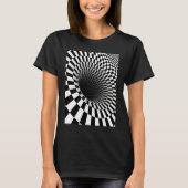 Optical Illusion  Hole Illusion Science T-shirt (Voorkant)