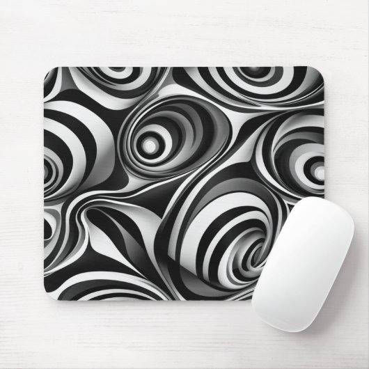 Optical Illusion Mouse Pad Muismat (Met muis)