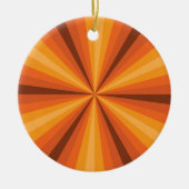 Optical Illusion Oranje Ornament (Voorkant)