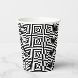 Optical Illusion Party Cups - set 1 Papieren Bekers