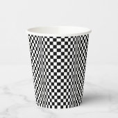 Optical Illusion Party Cups - set 2 Papieren Bekers (Links)