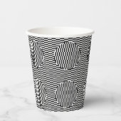 Optical Illusion Party Cups - set 3 Papieren Bekers (Voorkant)