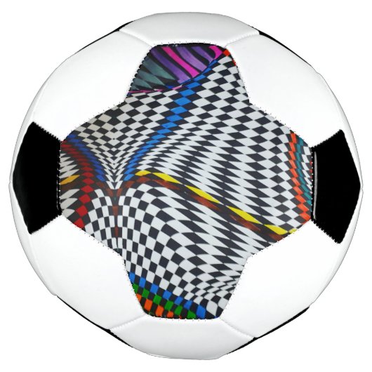 Optical Illusion Voetbal (Gedraaid)