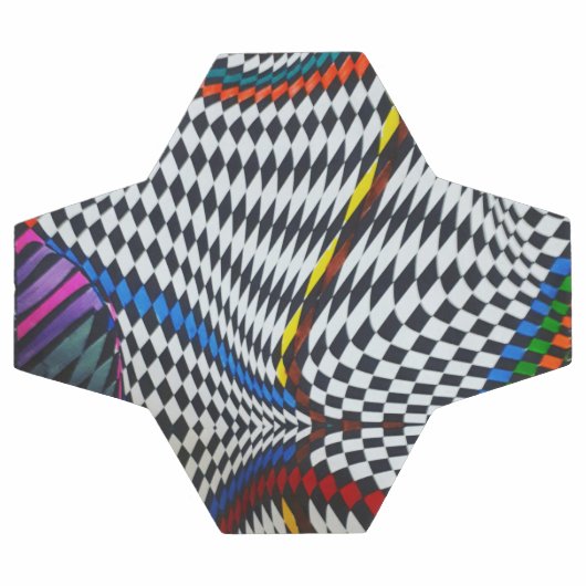 Optical Illusion Voetbal (Enkel)