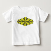 Optical Illusion Yellow Kind en Baby Light Shirt (Voorkant)