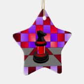 Optical Knight Chess CricketDiane 2013 Keramisch Ornament (Rechts)