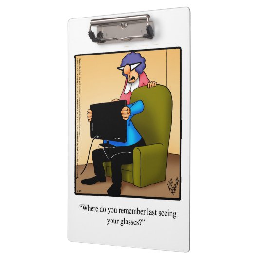 Optician Business Humor Klembord (Links)