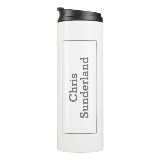 Optician Checkt Wall Chart Small Print Thermosbeker (Geroteerd rechts)