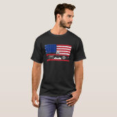  Opticien 4e juli Amerikaanse vlagpatriot T-shirt (Voorkant volledig)