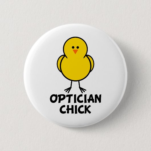 Opticien Chick Ronde Button 5,7 Cm (Voorkant)