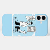 Opticien controleert het draaien op een optische w Case-Mate iPhone case (Achterkant (horizontaal))