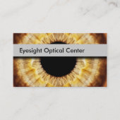 Opticien Eye Care Center Medical Visitekaartje (Voorkant)