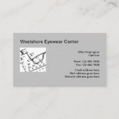 Opticien Eyewear Visitekaartjes (Voorkant)