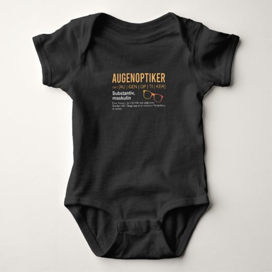 Opticien Gift Romper (Voorkant)
