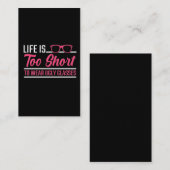 Opticien Humor Eye Doctor in de oogbril optometris Visitekaartje (Voorkant / Achterkant)