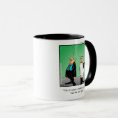 Opticien Humor Mok Gift (Voorkant rechts)