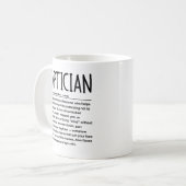 Opticien Koffiemok (Voorkant links)