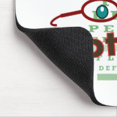 Opticien-Ooggrafieken Muismat (Hoek)