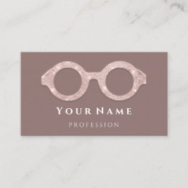 Opticien rokerige Roos Oogoogbolletjes Visitekaartje