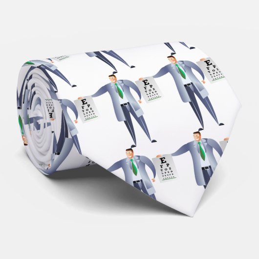 Opticien Stropdas (Opgerold)