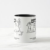 Opticien wordt gevraagd om "Spaanse ogen" Mok (Midden)