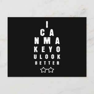 Opticien zien er beter uit briefkaart