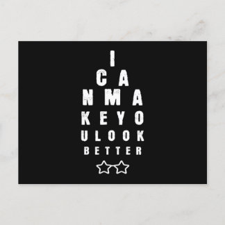 Opticien zien er beter uit briefkaart