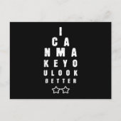 Opticien zien er beter uit briefkaart (Voorkant)