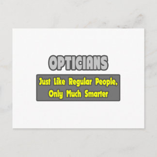 Opticiens ... Smarter Briefkaart