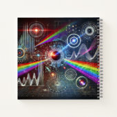 Optics & Quantum Light Notitieboek (Achterkant)